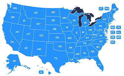 US State Map