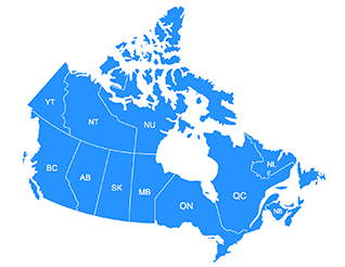 Canada Province Map